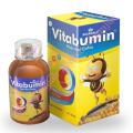 Madu anak Vitabumin Madu Ikan Gabus (isi 130 ml). 