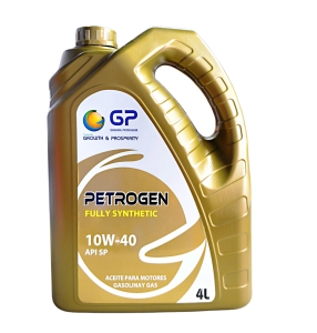 Dầu nhớt tổng hợp toàn phần dành cho ô tô GP Petrogen Fully Synthetic 10W40 API SP- Can 4L