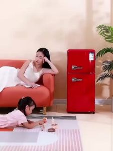 coolpocket compact color retro fridge 2 doorrefrigerator upright freezer