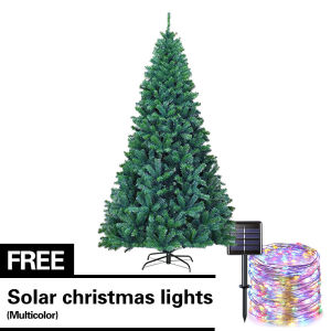 150cm Christmas tree with solar fairy lights decoration for home decor