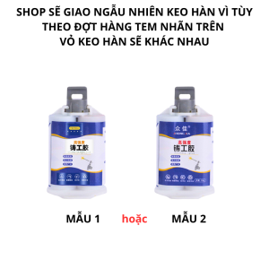 Keo hàn nối vá sắt thép kim loại dán hàn mọi bết nứt vỡ dán sửa nối đồ nhựa đồ gỗ chắc chắn độ bền cao