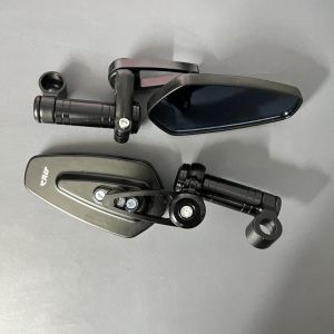 Gương gù chân gương CRG chất liệu Nhôm CNC chân 10li  - lắp thông dụng các dòng xe - (có thể gắn được 2 bên trái phải)