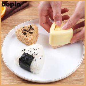 Bopin New DIY Sushi khuôn onigiri gạo bóng thực phẩm Báo Chí tam giác Sushi Maker khuôn Nhật Bản nhà bếp Bento phụ kiện công cụ