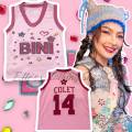 Bini jersey top for kids(large 3-5 XL 6-8 xl 8-10). 