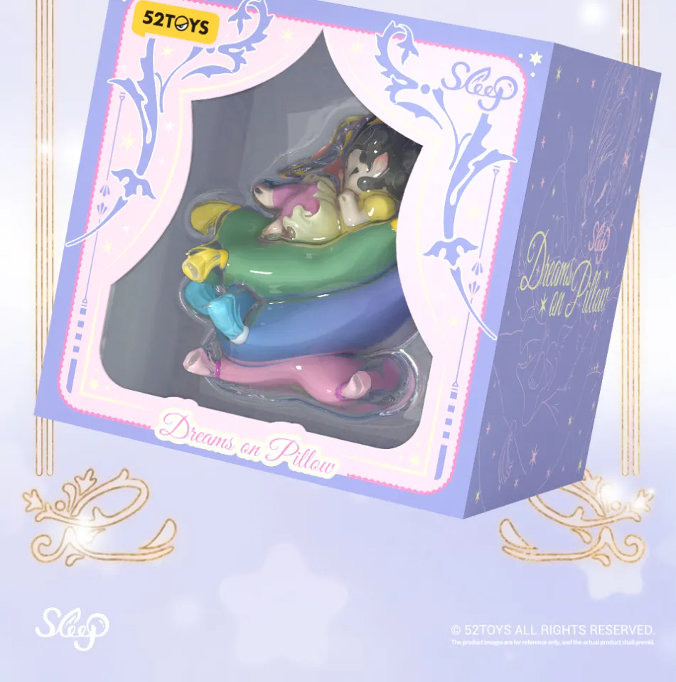 52TOYS Sleep Overseas Limited Edition-Dreams on Pillow Figure Toy