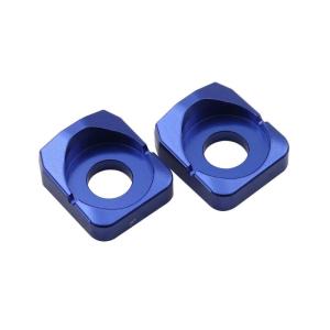 Motorcycle Chain Tensioner Rear Axles Blocks Wheel Axles Hub Spacer For Dirt Bike Rear Wheel Adjustable Mechanism