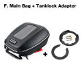 Hot Tank Bag Luggage For KAWASAKI NINJA 650R 1000 Versys 650 ZX6R ZX10R ZX14R ZZR1400 Motorcycle Navigation Tanklock Bag Waterproof. 