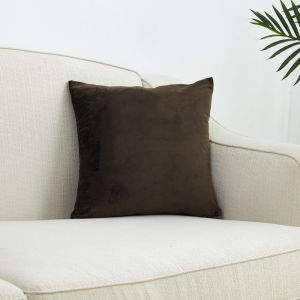 Superfine Velvet Cushion Cover 50x50/60x60/50x70cm Solid Nordic Throw Pillow Case Big Size Decorative Pillow Cover for Bed Sofa Chair Living Room Bedroom Home Decor