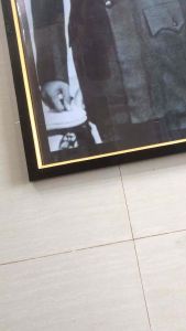 Hiasan dinding Cetak Gambar Ir Soekarno ukuran 50cm x 100cm plus Bingkai
