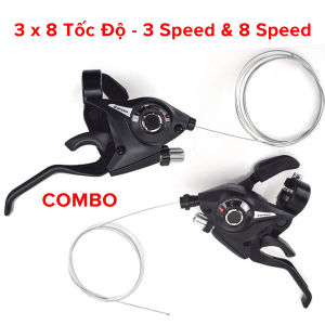 Tay Đề Tay Phanh Thay Thế Bấm Xả Líp Xích Cho Xe Đạp Thể Thao Tốc Độ 3x7 Speed và 3x8 Speed