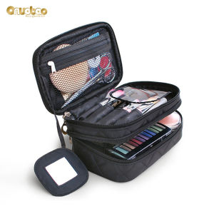 Onuobao không thấm nước hai lớp sáng tạo túi mỹ phẩm hình học túi nylon lưu trữ túi mỹ phẩm xách tay