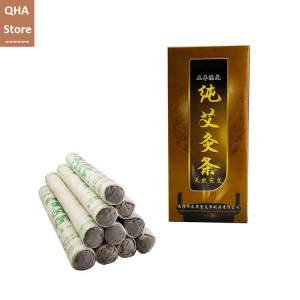 Hộp 10 Điếu Ngải Cứu Dùng Trong Châm Cứu - Ngải Nhung Nguyên Chất