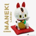 (พร้อมส่ง) POPMART x How2Work - Maneki Labubu. 
