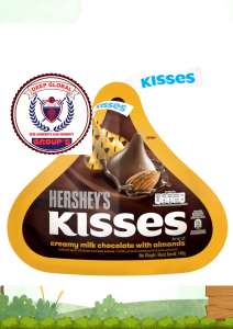 Hersheys Kisses Chocolate - Milk with Almond 146g