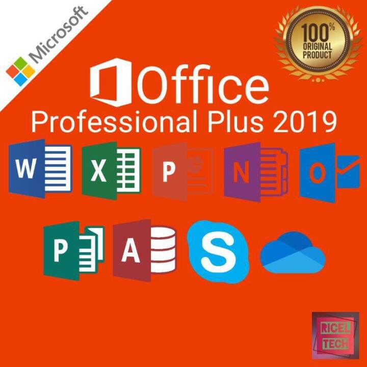 [ Lifetime ] Microsoft Office Professional Plus 2019 2021 365 Genuine ...