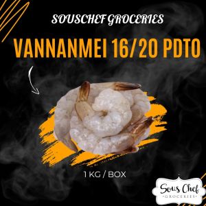 FROZEN VANNANMEI PRAWN 16/20 PDTO/ FROZEN SEAFOOD/ PRAWN