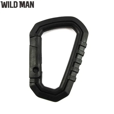 (Ready) D-Ring Camp Snap Clip Hook Buckle Keychain Hiking Climbing Carabiner
