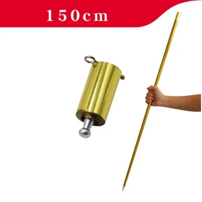 Telescopic Golden Staff Metal Stick 1s Quick Extend/Free Adjustment/Outdoor Adventure/Magic Performance/Self-Defense Tool For Martial Arts/All Ages