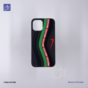 Case Iphone 3D Softcase Casing Timbul Air Ma-x 97 Warna Black Edition 11 12 13 14 Pro Max 7Plus XR X XS MAX 7 8 Plus Silicone Anti Crack Pattern