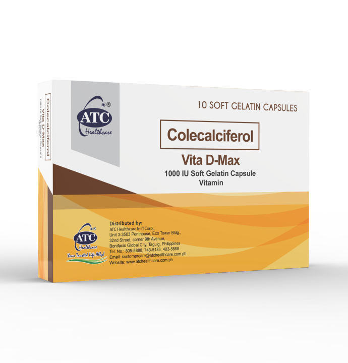 ATC HEALTH Vita D- Max 10s | Lazada PH