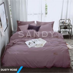 Bedcover Set Polos Sandy Collection King Ukuran 180x200