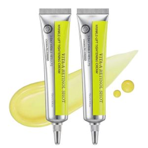 2 Pack Vita-A Retinol Firming Cream Retinal Shot - Skin Firming Cream Smooths Skin Refines Pores & Fine Lines Suitable for All Skin Types Korean Skin Care Gift