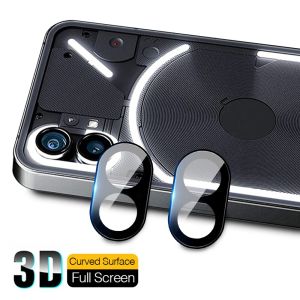 Nothing Phone (2a) 5G Camera Lens Protector Tempered Glass Lens Cover Full Coverage Ultra-thin Back 3D Curved Lens Protective Film
