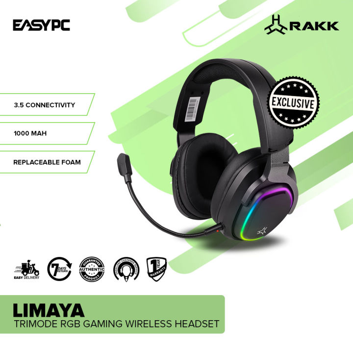 Wireless Headset Rakk Karul Illuminated Gaming Headset Rakk Karul