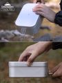 CAMPINGMOON S-1609 H-1609 S-2013 H-2013 Portable Lunch Box Cookware Upgraded Aluminum Alloy Ultralight Small Large 1.3/0.65L Outdoor Camping Hiking Cooking Equipment Utensil Lunchbox Non-Stick Soup Frying Pan Pot Optional Storage Bag Camping Moon. 