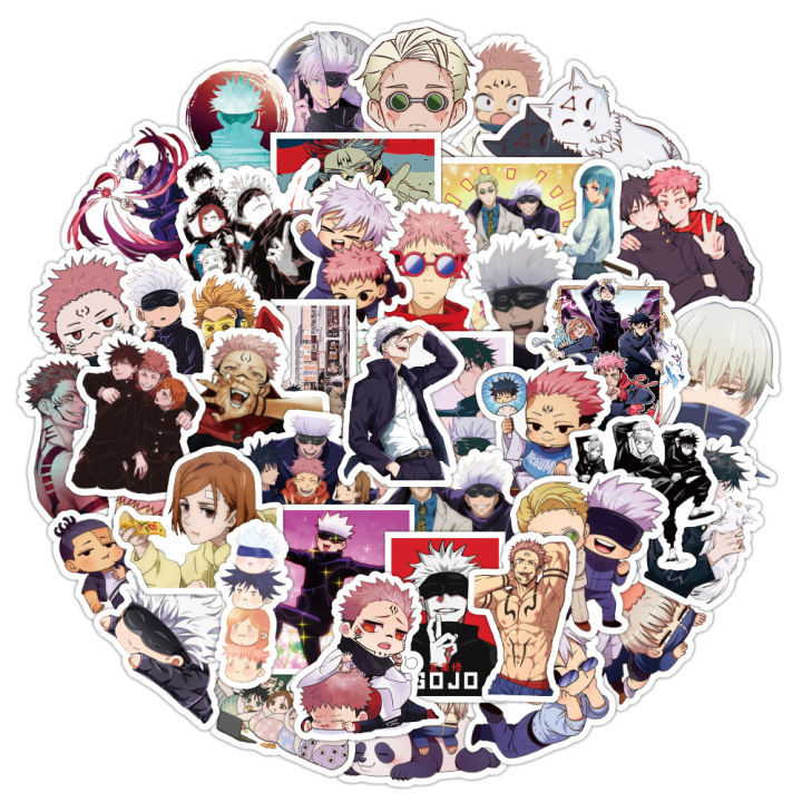 60 pcs [ Jujutsu Kaisen ] Yuji Itadori · Sukuna · Megumi Fushiguro ...