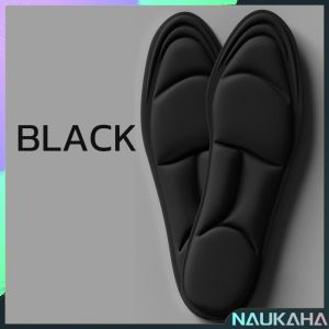 NAU.K 5D Memory Foam Orthopedic Sports Insoles for Women Shoes Flat Feet Arch Support Massage