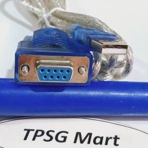 Cáp RS232 dài 80Cm: Cáp USB ra Com 9 Kim (DB9M) / Cáp USB ra Com 9 Cái (DB9F)