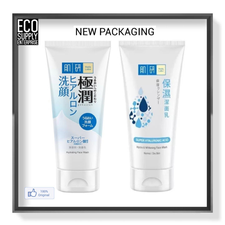 HADA LABO Super Hyaluronic Acid Hydrating Face Wash 100g/HADA LABO