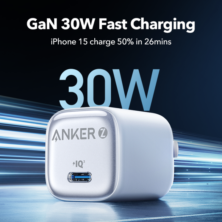Anker%20Zolo%20GaN%2030W%20USB%20C%20Charger%20PIQ%203.0%20Foldable%20PPS%20FastCharger%20for%20iPhone%2016%20Pro%20Max%2015%20Pro%20Max%2014%20Pro/13ProMax,%20Galaxy,iPad%20A2698%20A2699%20-%20Image%205