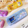 Gratis Semua - Kotak Pensil Sanrio Bening 2 Tingkat / Kotak Pensil Sanrio / Kotak Pensil Magnet / Kotak Pensil Anak / Kotak Pensil. 
