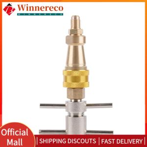 Quick Connect Brass Fitting for Refrigerator and Kitchen Plumbing 1/4 Inch Size