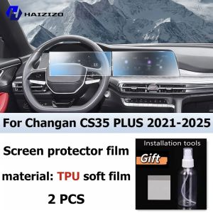 Kail For Changan CS35 PLUS 2021-2025 LCD Screen Anti fingerprint Matte TPU film Car navigation screen protector film Accessories PPF 5T9N4