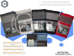 SARUNG DEWASA SARUNG TENUN PRIA MOISINO KUALITAS TERJAMIN
