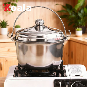 KOALA 4pcs/set หม้อสแตนเลส หม้อหูหิ้วสแตนเลส ขนาด18/20/22/24 ซม. - 1 ชุด