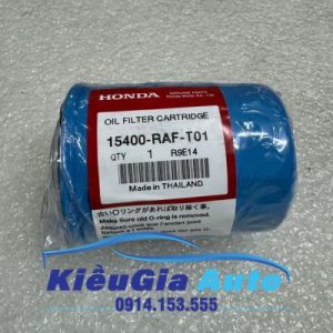 Lọc dầu nhớt Honda City 2010-2024 15400RAFT01 Chính hãng