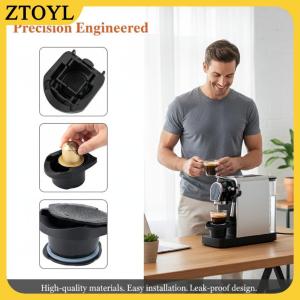 ZTOYL  Tái sử dụng cà phê viên nang Adapter cho Dolce Gusto Genio S với Crema Pod Máy xay tiết kiệm tiền làm cho cà phê tươi mỗi buổi sáng ở nhà