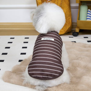 Clothes For Pets Pet Tops Warmth Function Pet Vests Cute Soft and Comfortable Fabric White Durable Vigorous