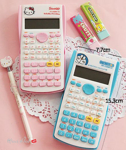 [HCM][HÀNG HOT] MÁY TÍNH SAMRIO HELLO KITTY DORAEMON ĐÁNG YÊU -MÁY TÍNH ...