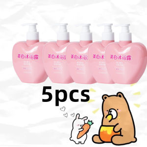 Whitening shower gel  Niacinamide Brightening Body Wash Body moisturizing Skin Care man and woman tanning repair Niacinamide Exfoliating Anti-mite pemutih badan putihkan kulit Long-lasting fragrance美白沐浴露
