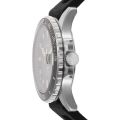 [Powermatic] Fossil FS5947 Blue Dive Black Dial Silicone Strap Date Analog Quartz Men Watch. 