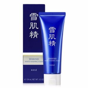 Sữa rửa mặt làm trắng da mờ nám Kose Sekkisei White Washing Foam 124ml - Nhật Bản