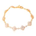 Gelang Emas Cor Cap Clover Full Mata Tabur - Toko Emas Gadjah. 