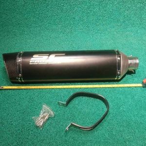 Cbr v2 stainless elbow on Sc Project NItobe with Silencer