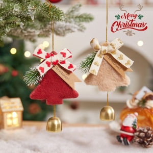 【Baan Suk】COD ต้นคริสต์มาส 3D Felt Christmas Tree แขวนผนังต้นคริสต์มาส ตกแต่งคริสต์มาส ระฆัง เครื่องประดับแขวน