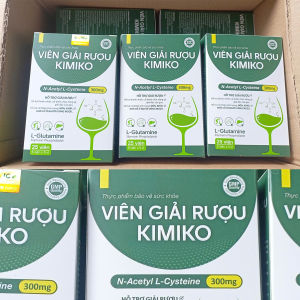 🥂 Viên giải rượu Kimiko - Giải rượu giữ tỉnh táo bảo vệ gan sau mọi cuộc nhậu
